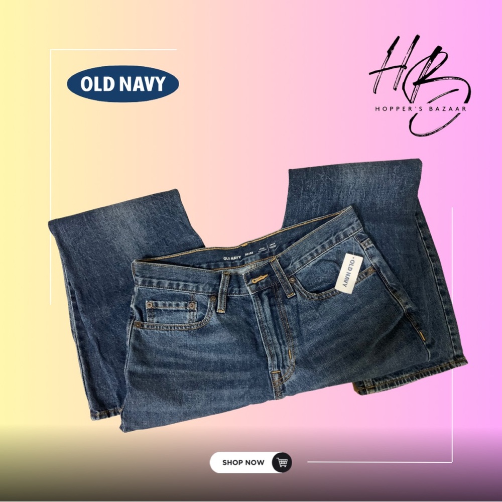 Old Navy Men’s Jeans Loose (Built-in Tough) 30x32